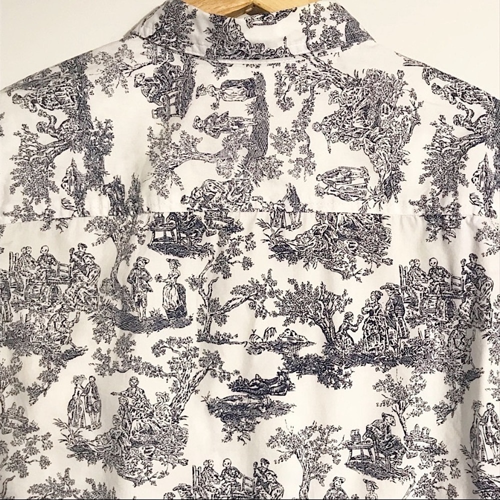 Mostly Heard Rarely Seen Skeleton Ghost Button Sh… - image 6